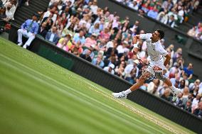 Wimbledon - Djokovic v Musetti Semi-Final