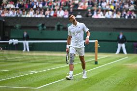 Wimbledon - Djokovic v Musetti Semi-Final