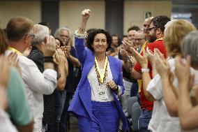 Catalan Separatist Leader Marta Rovira Returns To Spain - Barcelona