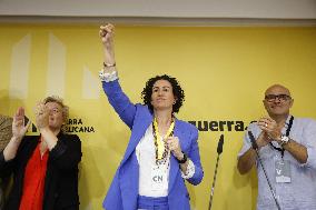 Catalan Separatist Leader Marta Rovira Returns To Spain - Barcelona