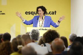 Catalan Separatist Leader Marta Rovira Returns To Spain - Barcelona