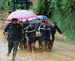 VIETNAM-HA GIANG-LANDSLIDE-DEATH TOLL