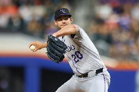 MLB Colorado Rockies Vs New York Mets