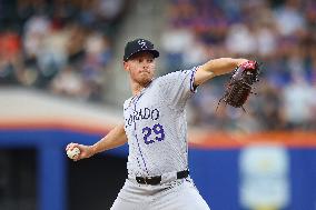 MLB Colorado Rockies Vs New York Mets