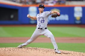 MLB Colorado Rockies Vs New York Mets