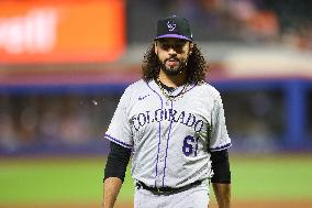 MLB Colorado Rockies Vs New York Mets