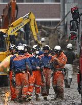 Deadly landslide in western Japan