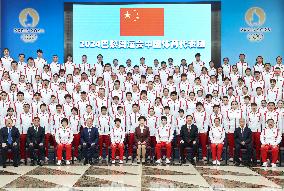 CHINA-BEIJING-SHEN YIQIN-OLYMPICS-CHINESE SPORTS DELEGATION-MEETING (CN)