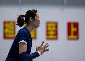 (SP)CHINA-ZHANGZHOU-VOLLEYBALL-WOMEN-CHINESE NATIONAL TEAM-TRAINING (CN)