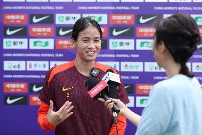 (SP)CHINA-DALIAN-FOOTBALL-WOMEN-CHINESE NATIONAL TEAM-TRAINING (CN)