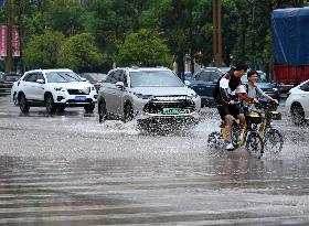 Flooded Road in Neijiang