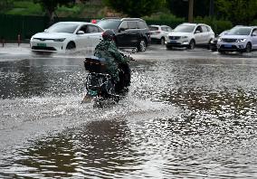 Flooded Road in Neijiang