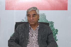 Nepal's Former Prime Minister Sher Bahadur Deuba