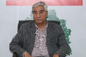 Nepal's Former Prime Minister Sher Bahadur Deuba