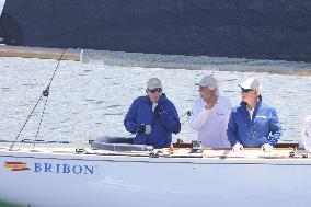 King Juan Carlos Enjoys Another Day of Sailing in Sanxenxo