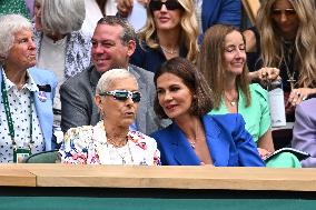 Martina Navratilova At Wimbledon - London