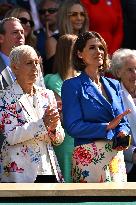 Martina Navratilova At Wimbledon - London