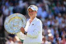 Wimbledon - Barbora Krejcikova Wins Women's Title