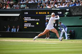 Wimbledon - Barbora Krejcikova Wins Women's Title