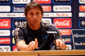 SSC Napoli Preseason Training Camp Antonio Conte Press Conference