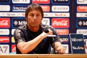 SSC Napoli Preseason Training Camp Antonio Conte Press Conference