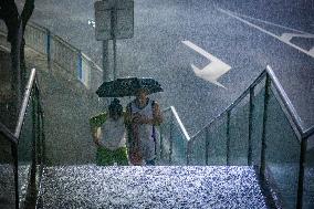 Rainstorm Hit Chongqing