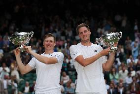 (SP) BRITAIN-LONDON-TENNIS-WIMBLEDON-MEN'S DOUBLES-FINAL