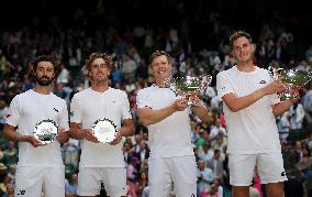 (SP) BRITAIN-LONDON-TENNIS-WIMBLEDON-MEN'S DOUBLES-FINAL