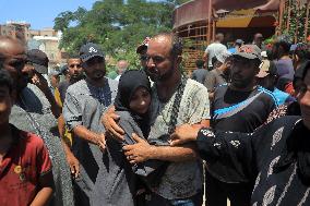 MIDEAST-GAZA-KHAN YOUNIS-FUNERAL