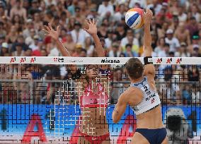 (SP)AUSTRIA-VIENNA-BEACH VOLLEYBALL-PRO TOUR-WOMEN'S FINAL