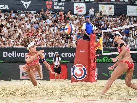 (SP)AUSTRIA-VIENNA-BEACH VOLLEYBALL-PRO TOUR-WOMEN'S FINAL