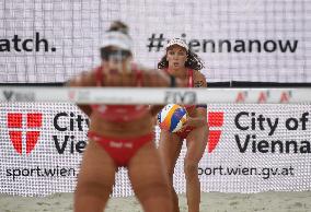 (SP)AUSTRIA-VIENNA-BEACH VOLLEYBALL-PRO TOUR-WOMEN'S FINAL