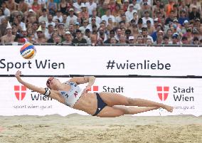 (SP)AUSTRIA-VIENNA-BEACH VOLLEYBALL-PRO TOUR-WOMEN'S FINAL