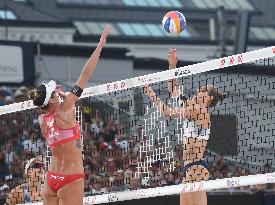 (SP)AUSTRIA-VIENNA-BEACH VOLLEYBALL-PRO TOUR-WOMEN'S FINAL