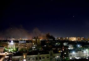 SYRIA-DAMASCUS-ISRAEL-ATTACK