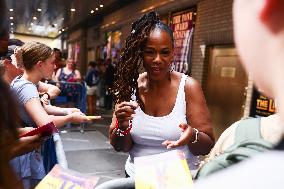 Broadway Stars Signing Autographs