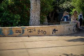 War-Related Graffitis - Tel Aviv