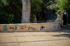 War-Related Graffitis - Tel Aviv