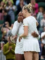 Wimbledon - Siniakova And Townsend Win Women's Doubles Title