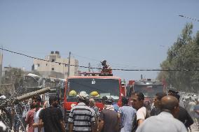 Dozens Killed In Israeli Strike Targeting Hamas Military Chief - Gaza