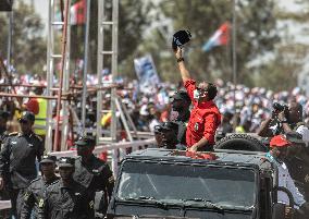 RWANDA-KIGALI-ELECTION CAMPAIGNS