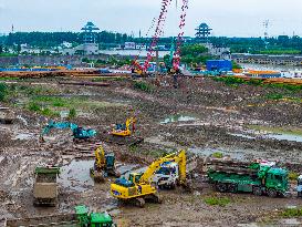 Asia's Largest Overpass Project Construction