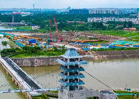Asia's Largest Overpass Project Construction