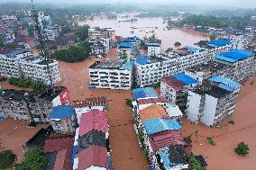 Flood Waters in Neijiang