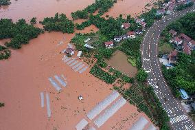 Flood Waters in Neijiang