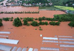 Flood Waters in Neijiang