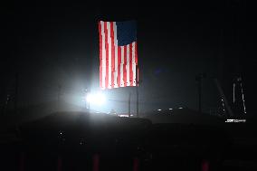 Authorities Work At The Trump Rally Crime Scene Of An Assassination Attempt On Former U.S. President Donald J. Trump In Butler P