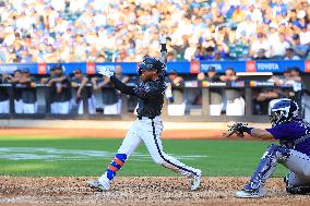 MLB Colorado Rockies Vs. New York Mets