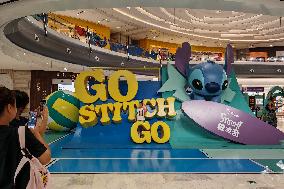 Disney's Stitch Pop-up Store in Shanghai