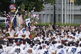 Hakata Gion Yamakasa festival in Fukuoka